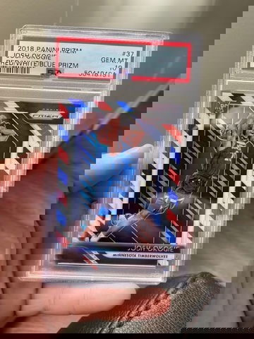 2018 panini prizm josh okogie rwb psa 10 