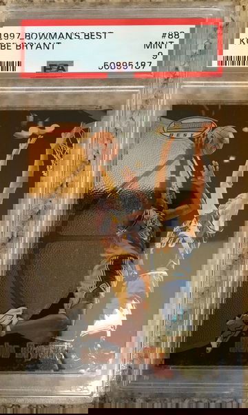 1997 Bowmans Best Kobe Bryant PSA 9