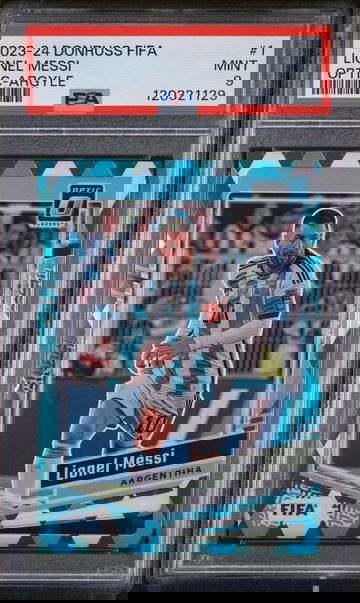 Lionel Messi 2023-24 Panini Optic Argyle Prizm #1 Argentina