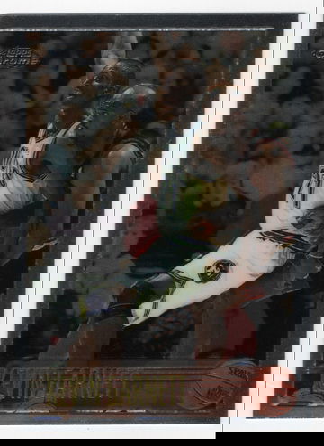 1996-97 CHROME KEVIN GARNETT # 45 HOF