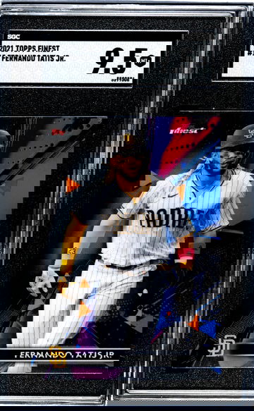 2021 Topps Finest #15 Fernando Tatis Jr. SGC 9.5