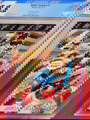 Mighty Avengers #1 - CGC 9.8 - 1st Appearance Monica Rambeau as Spectrum