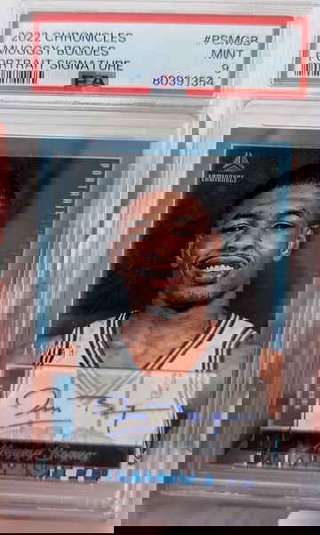 2022 Panini chronicles muggsy bogues portrait auto 