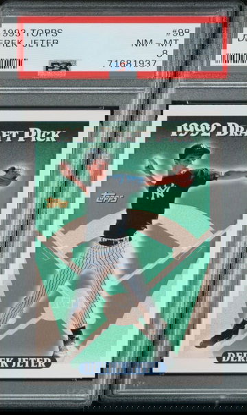 1993 Topps Derek Jeter Rookie PSA 8