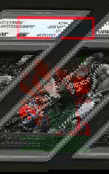 Giannis Antetokounmpo 2013 Panini PSA 10