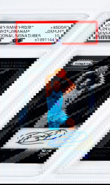 2018 Devonte Graham Panini Prizm  Sensational Signatures  #SSDGR PSA 10