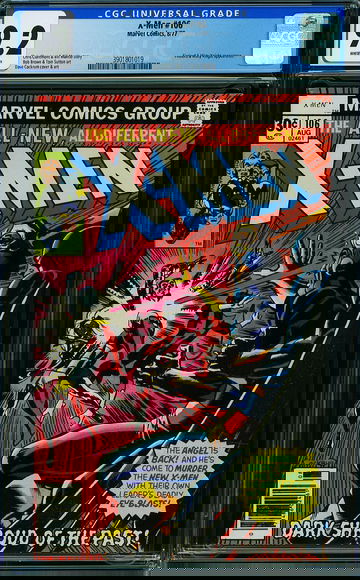 X-MEN #106, CGC 9.2 NM-