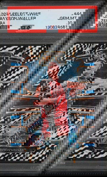 2024 Panini Select WWE Zebra Grayson Waller #44 PSA 10