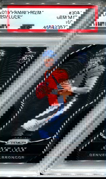 Drew Lock Prizm Psa 10