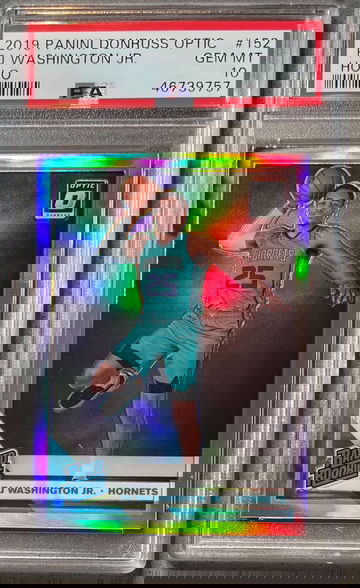 2019-20 Donruss Optic PJ Washington JR. Holo PSA 10
