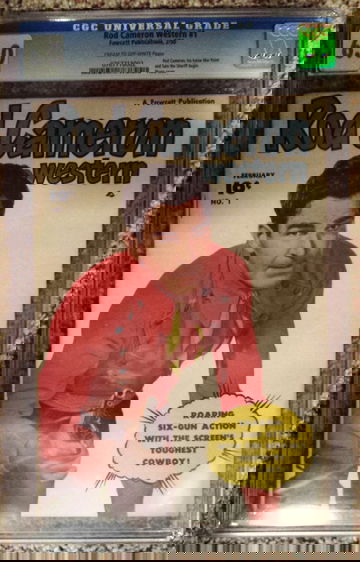 ROD CAMERON WESTERN #1, CGC 6.0 FN