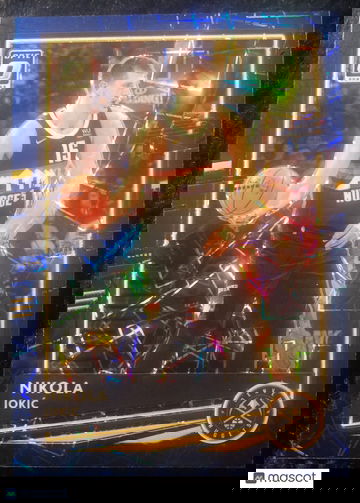 Nikola Jokić 2020-21 Panini Donruss Optic Prizm BLUE VELOCITY #96 Denver Nuggets