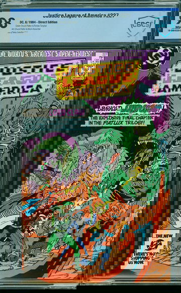 JUSTICE LEAGUE OF AMERICA #227, CBCS 9.8 NM/MT