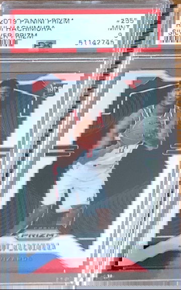 Rui Hachimura Prizm silver psa 9