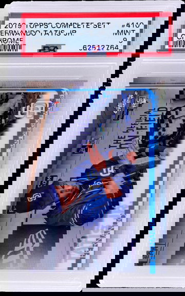 2019 Topps Chrome Fernando Tatis Jr. #410 RC PSA 9