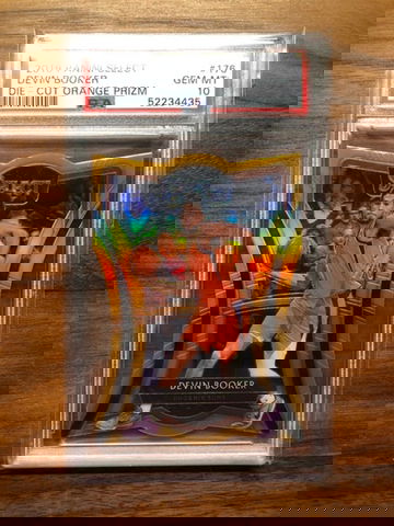 2019 Panini Select Orange Prizm Devin Booker Rare PSA 10 