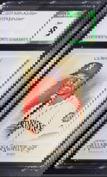 2020 Allen & Ginter #159 Kyle Lewis RC CSG 9 MINT