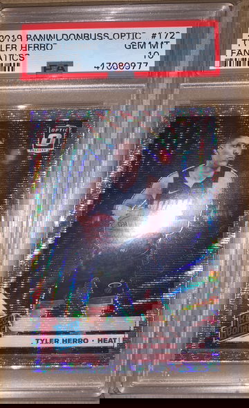 TYLER HERRO -Fanatics silver holo 