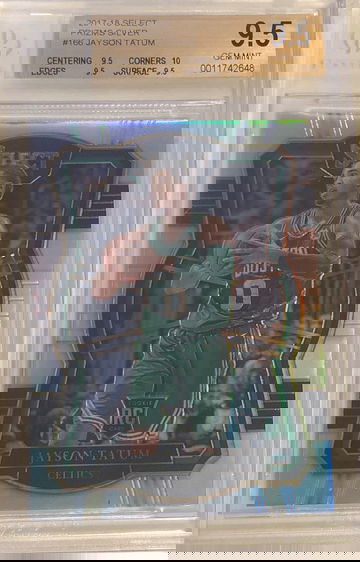 2017-18 Select Jayson Tatum Premier Silver holo
