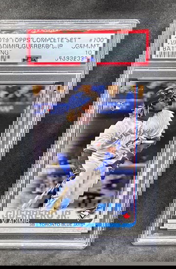 2019 Topps Vladimir Guerrero Jr Complete Set PSA 10 #700 Rookie RC