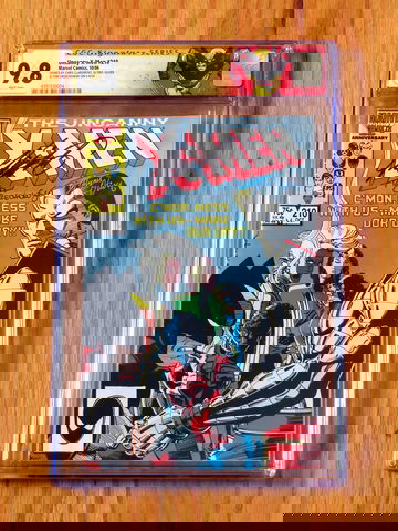 UNCANNY X-MEN #210 CGC SS 9.8 1986 Signature Series signed 3x Claremont POP 1