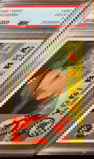 1960 Topps Yogi Berra #480 PSA 4