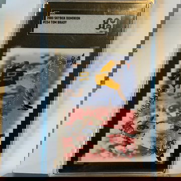 Tom Brady 2000 Skybox Dominion RC SGC 8