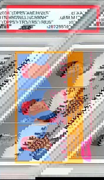 2018 TOPPS ARCHIVES SHOHEI OHTANI #LAA 1981 FUTURE STARS TRIOS ROOKIE RC PSA 10