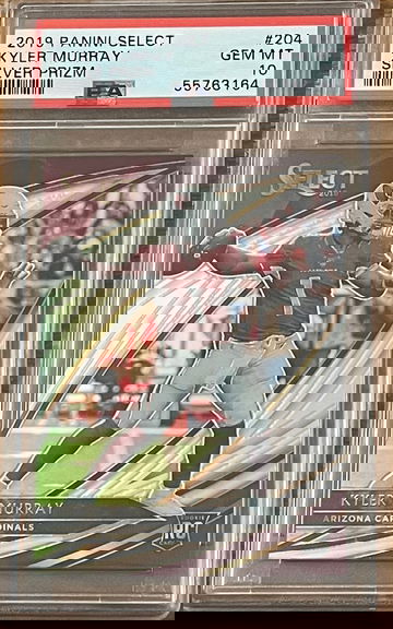 2019 Panini Select Kyler Murray Silver Prizm PSA 10