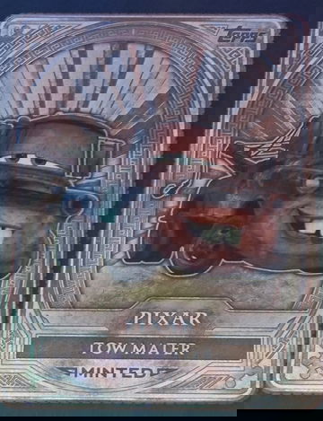 2025 Topps Disney Mint Tow Mater /10 Black SSP