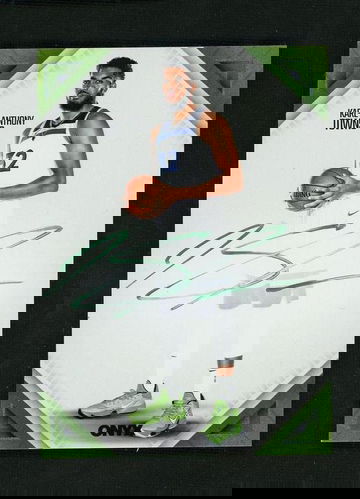 2022 Onyx Sample Green Ink Karl-Anthony Towns Auto /6