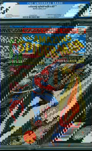 AMAZING SPIDER-MAN #167, CGC 9.6 NM+