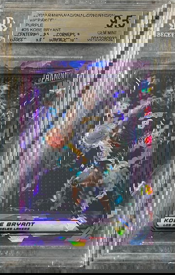 2019 Kobe Bryant Gold Party Purple /99