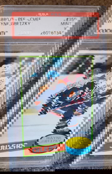 1980-81 opc wayne gretzky 2nd yr psa 9