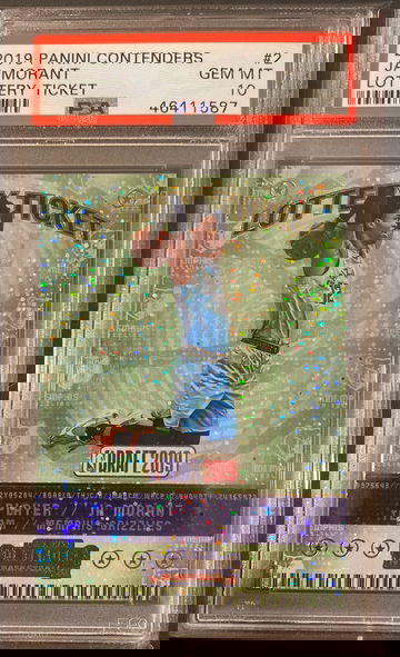 JA Morant  Contenders Lottery Ticket PSA 10