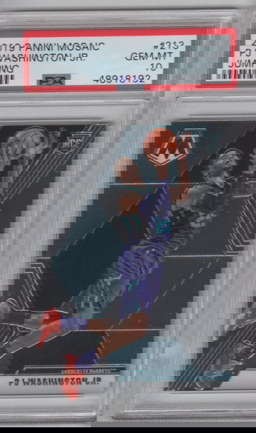 2019 Mosaic PJ Washington Jumping PSA 10