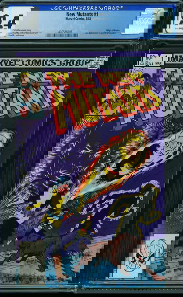 NEW MUTANTS #1, CGC 9.4 NM