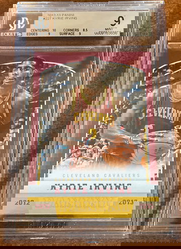 2012-13 Panini Kyrie Irving BGS 9 RC Rookie #227