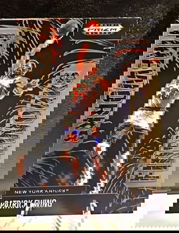 Patrick Ewing  2024-25 Panini Prizm Black  Fireworks  Knicks #20