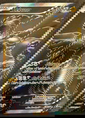 Zekrom (114 Full Art) Black and White Holo NM