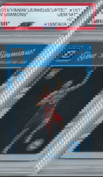 2016 Ben Simmons Optic Base PSA 10