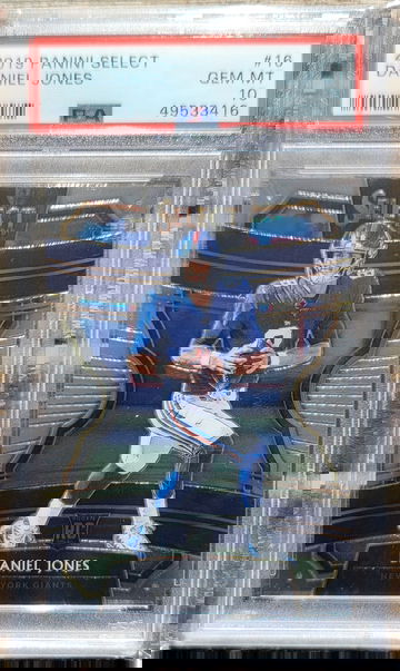 Daniel Jones 2019 Panini Select PSA 10 Gem Mint