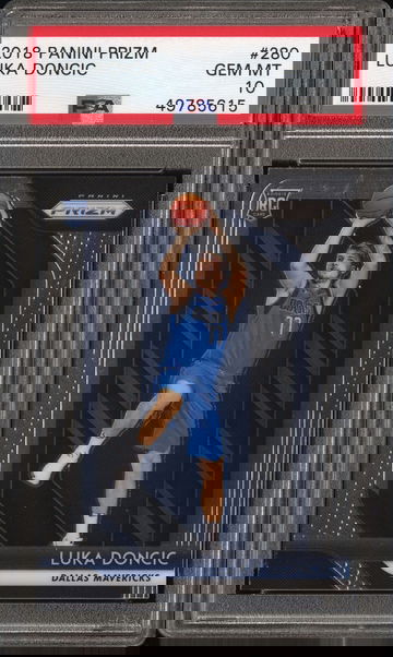 2018 PRIZM Luka Doncic PSA 10 Rookie RC 