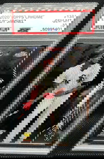 2020 Topps Chrome Eloy Jimenez Rookie Cup PSA 10