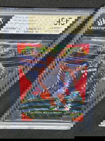2019 Zion Williamson Select Red Wave RC