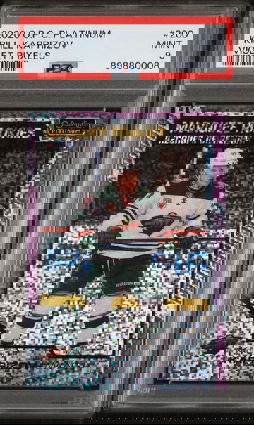 2020/21 Kirill Kaprizov o pee chee Platinum rookie