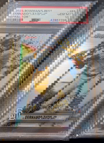 2019 Bowmans Best Fernando Tatis Jr. Refractor PSA 10