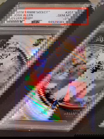 2018 Select Silver Field Level Josh Allen PSA 10