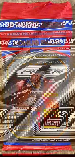 2020 - 2021 Panini NBA Prizm Basketball Value Cello Pack