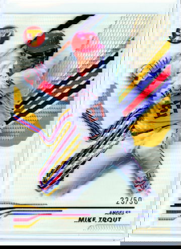 2024 Topps Pristine #8 Mike Trout Pristine Gold Refractor!